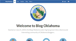 Desktop Screenshot of blogoklahoma.com